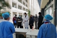 省卫健委疫情防控指挥部督导组来院督导工作