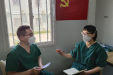 向党员看齐——援睢宁健康驿站医疗队