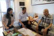 医师节前夕，我院党委书记王人颢一行看望老医师