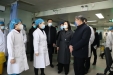 王人颢书记赴睢宁调研分院建设情况并看望慰问援睢专家和分院干部职工